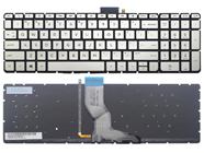 Original New HP Pavilion 15-AB 15-BC 15-BK 17-G / Envy M7-N Laptop Keyboard Silver US Backlit