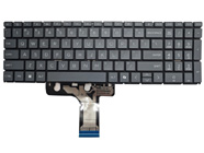 New HP Pavilion 16-AF 16-AG 16-AF0010CA 16-AF0065CL 16-AG0052WM 16-AG0087NR Laptop Keyboard US Gray With Backlit