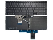 New HP OmniBook 3 16-BU 16-BU0007DX 16-BU0130WM 16-BU0315DX TPN-Q311 Laptop Keyboard US Black With Backlit