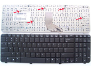 Original Brand New HP COMPAQ Presario CQ61 Series,G61 Series Laptop Keyboard -- [Color: Black]