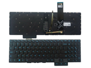 New Lenovo Ideapad Gaming 3-15ARH05 3-15IMH05 Laptop Keyboard US Black With Blue Backlit