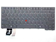New Lenovo Thinkpad T14 Gen 5 L14 Gen 5 P14s Gen 5 Series Laptop Keyboard US Gray With Backlit