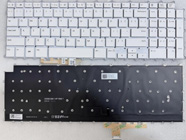 New LG Gram 17Z90SP 17Z90SP-G 17Z90SP-E 17Z90SP-G.AAB6U1 17Z90SP-GA5HK 17Z90SP-E.AAB6U1 Laptop Keyboard US White With Backlit