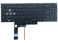 New MSI Cyborg 15 A12VE A12VF A13VE A13VF A13UC A13UDX MS-15K1 Bravo 15 B7EDP C7UCX C7VE C7VF 17 C7UDX D7VE D7VF MS-158P Laptop Keyboard US Blue Backlit