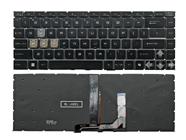 New MSI Thin 15 B12UC B12VE B13UC B13UDX B13VE B2RVE / Thin A15 B7UC B7UCX B7VE B7VF AI B8VF MS-16R8 Keyboard US Black With Blue Backlit With AI Key