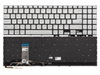 New Asus Vivobook X1502 M1502 D1502 F1502 X1503 D1503 M1503 X1504 F1504 X1505 M1505 X1602 F1603 M1603 X1605 M1605 S1605 Keyboard US Silver With Backlit
