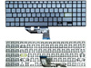 New Asus VivoBook 15 X513M M513M M5600IA Keyboard US Silver Without Backlit