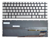 New HP Pavilion 13-BE Aero 13-BE0000 13-BE1000 13-BE2000 TPN-W152 Laptop Keyboard US Silver With Backlit