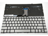 Original New HP Spectre x360 13-W010CA 13-W013DX 13-W020CA 13-W023DX 13-W063NR Silver Keyboard US Backlit