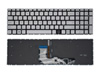 New HP Envy x360 15-ED 15-ED0023DX 15M-ED 15M-ED1013DX 15-EE 15-EE1083CL 15M-EE 15M-EE0023DX 17-CG 17-CG1010NR 17M-CG 17M-CG0013DX Keyboard US Silver With Backlit