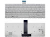 Original New Toshiba Satellite L40-B L40D-B L45-B E45W-C Keyboard White Without Backlit & Frame