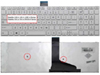 Original New Toshiba Satellite C70 C75 L50 L50-A L55 L55-A L70 L75 S50 S55 Series Laptop Keyboard - White